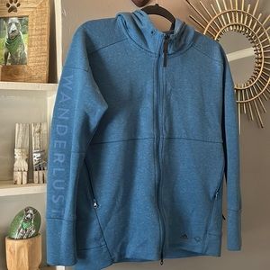 🚨SOLD🚨ADIDAS WANDERLUST zip-up sz: SM
